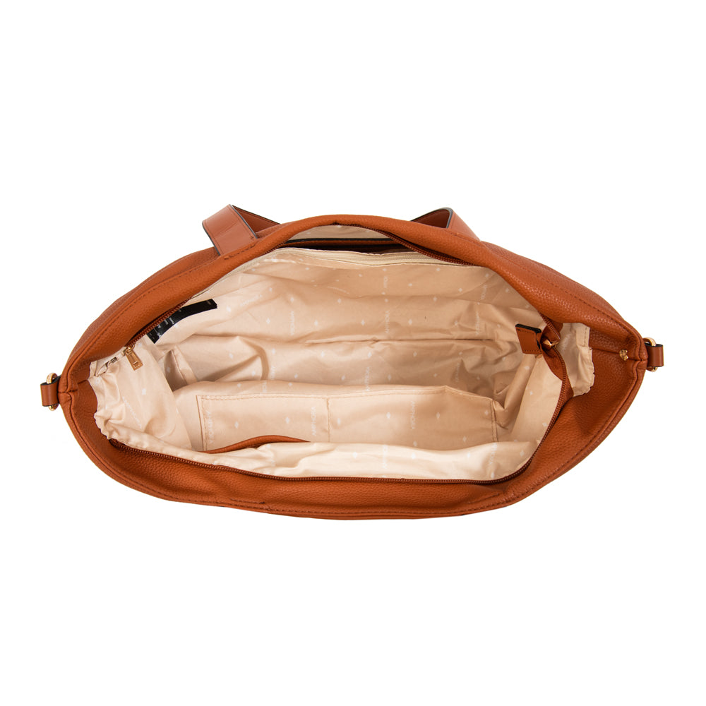 CARTERA SAMANTA MARRÓN