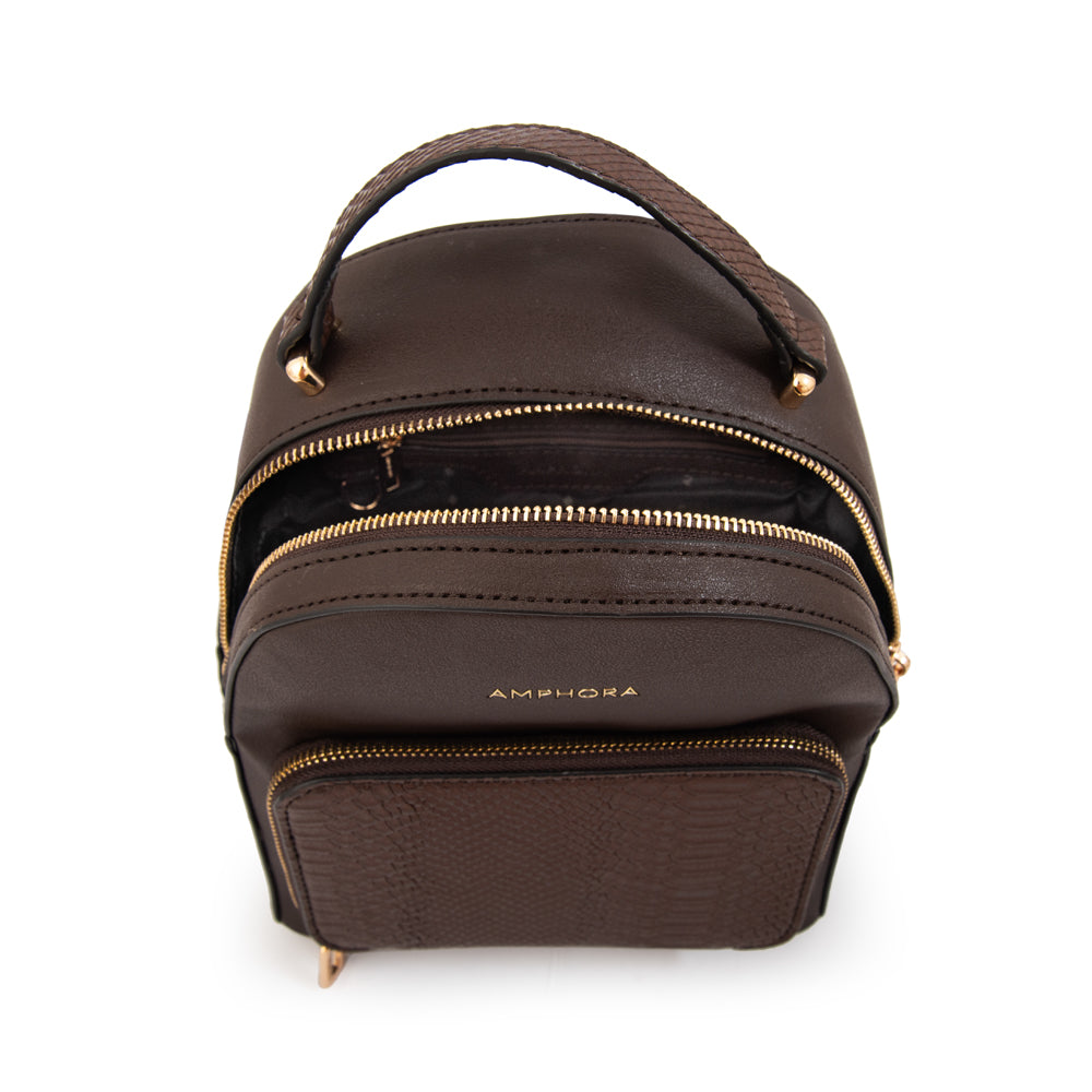 MOCHILA MACARENA MARRÓN