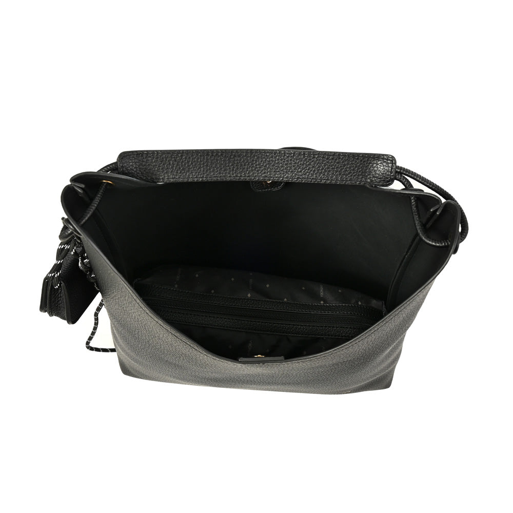 CARTERA CORTE RECTO MAIDA NEGRO