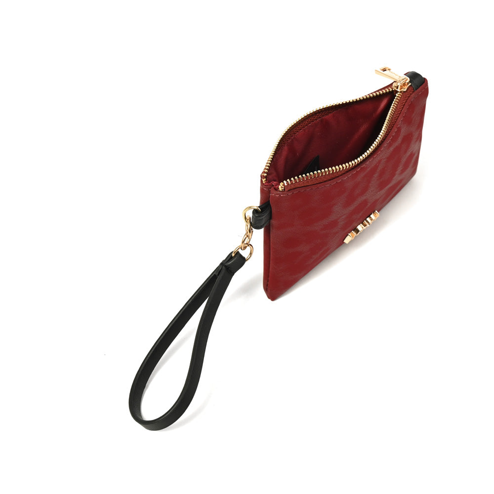 MONEDERO RECTANGULAR SAMAY ROJO
