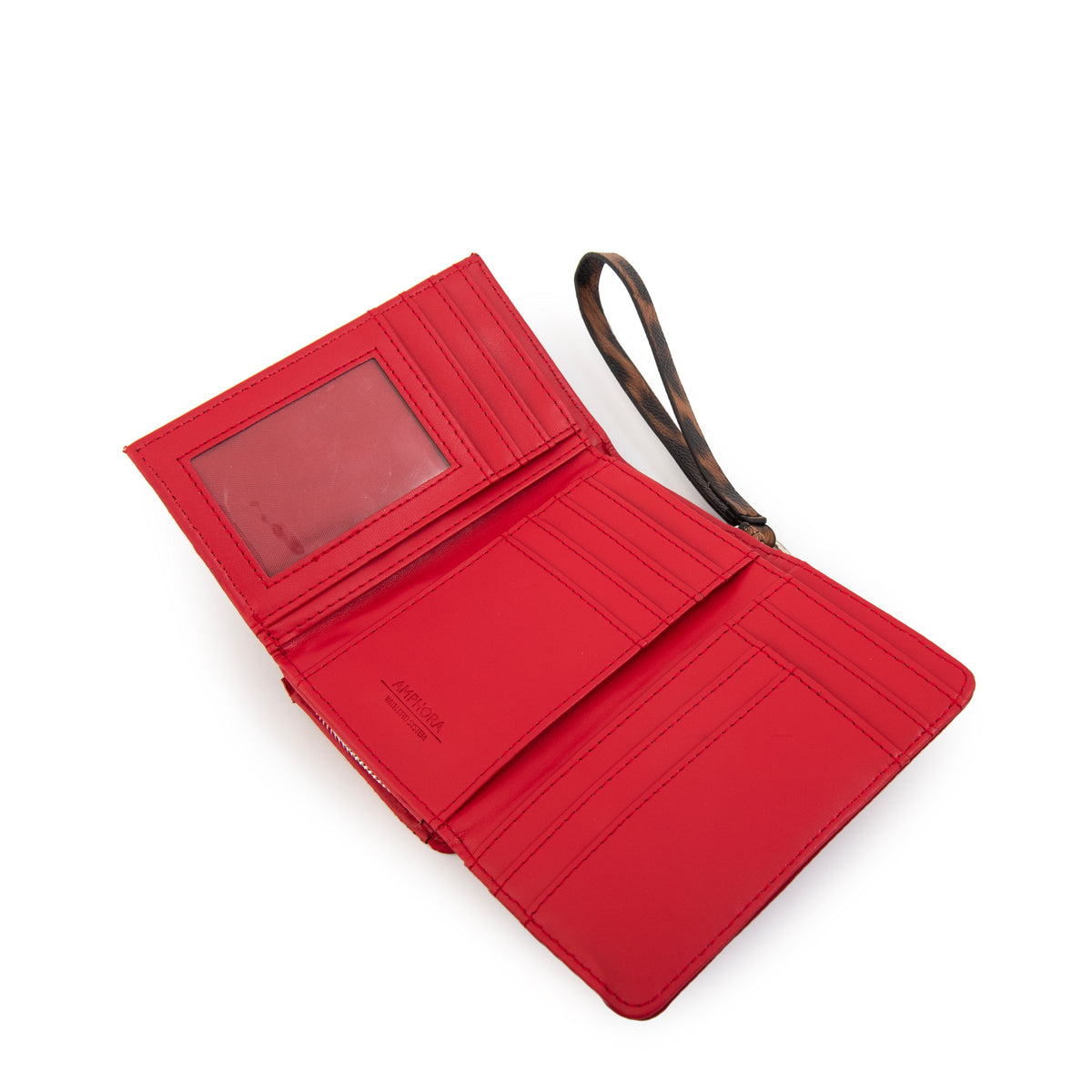 BILLETERA LILY ROJO