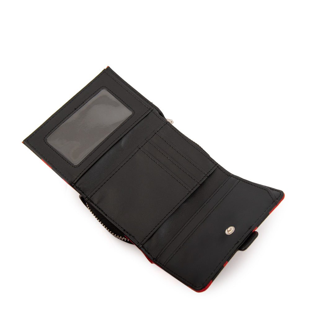 BILLETERA ACORDEÓN KATRIO ROJO