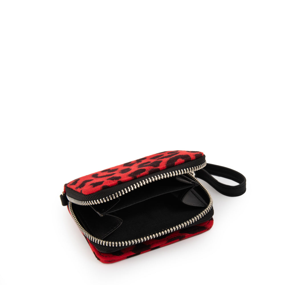 BILLETERA CHICA SILVESTRA ROJO