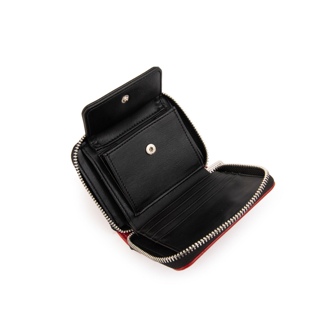 BILLETERA CHICA CUAL ROJO