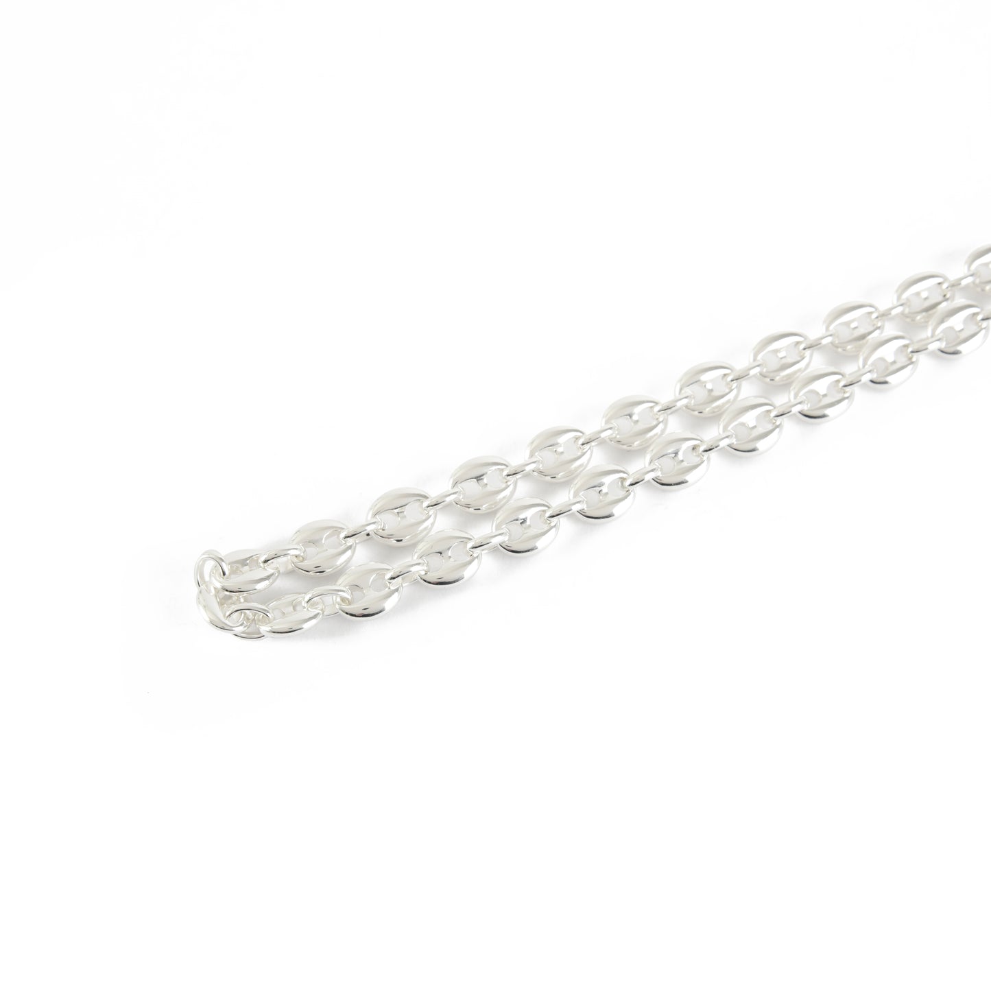 COLLAR BROOKLYN CORTO SILVER