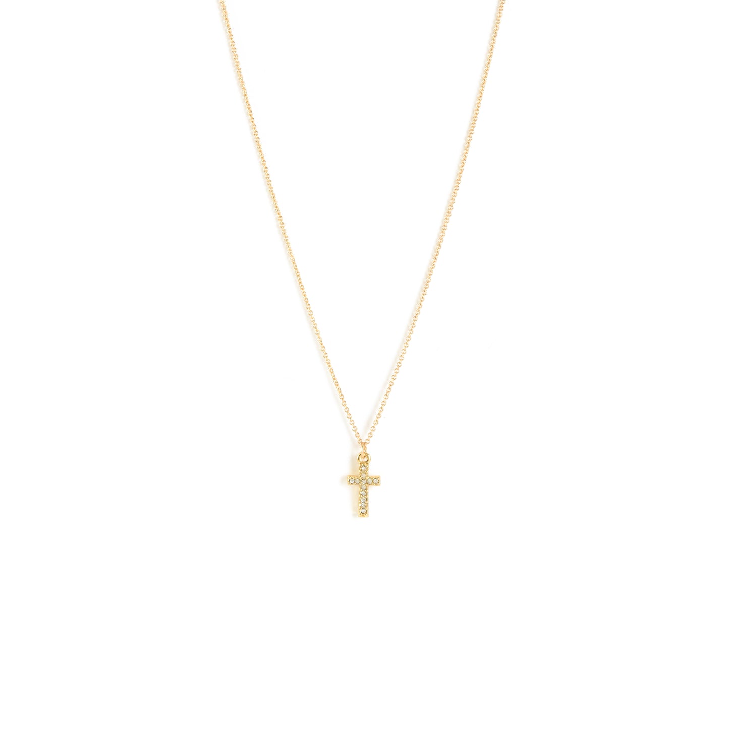 CROSS COLLAR CON COLGANTE GOLD