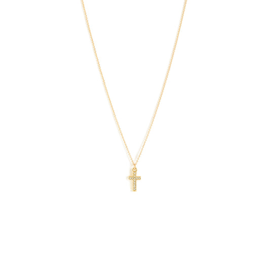 COLLAR CON COLGANTE CROSS GOLD