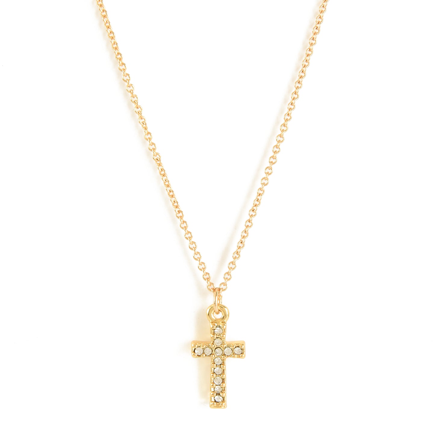 CROSS COLLAR CON COLGANTE GOLD