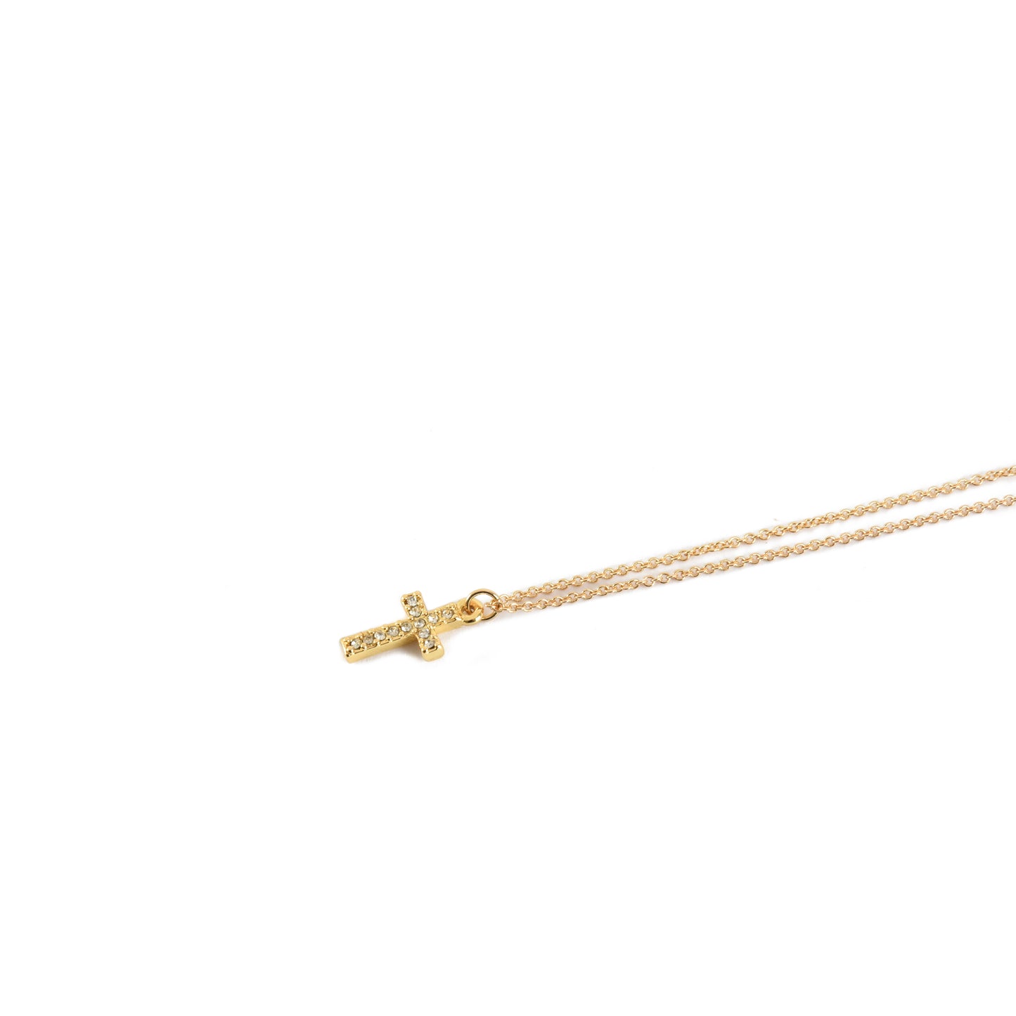 CROSS COLLAR CON COLGANTE GOLD
