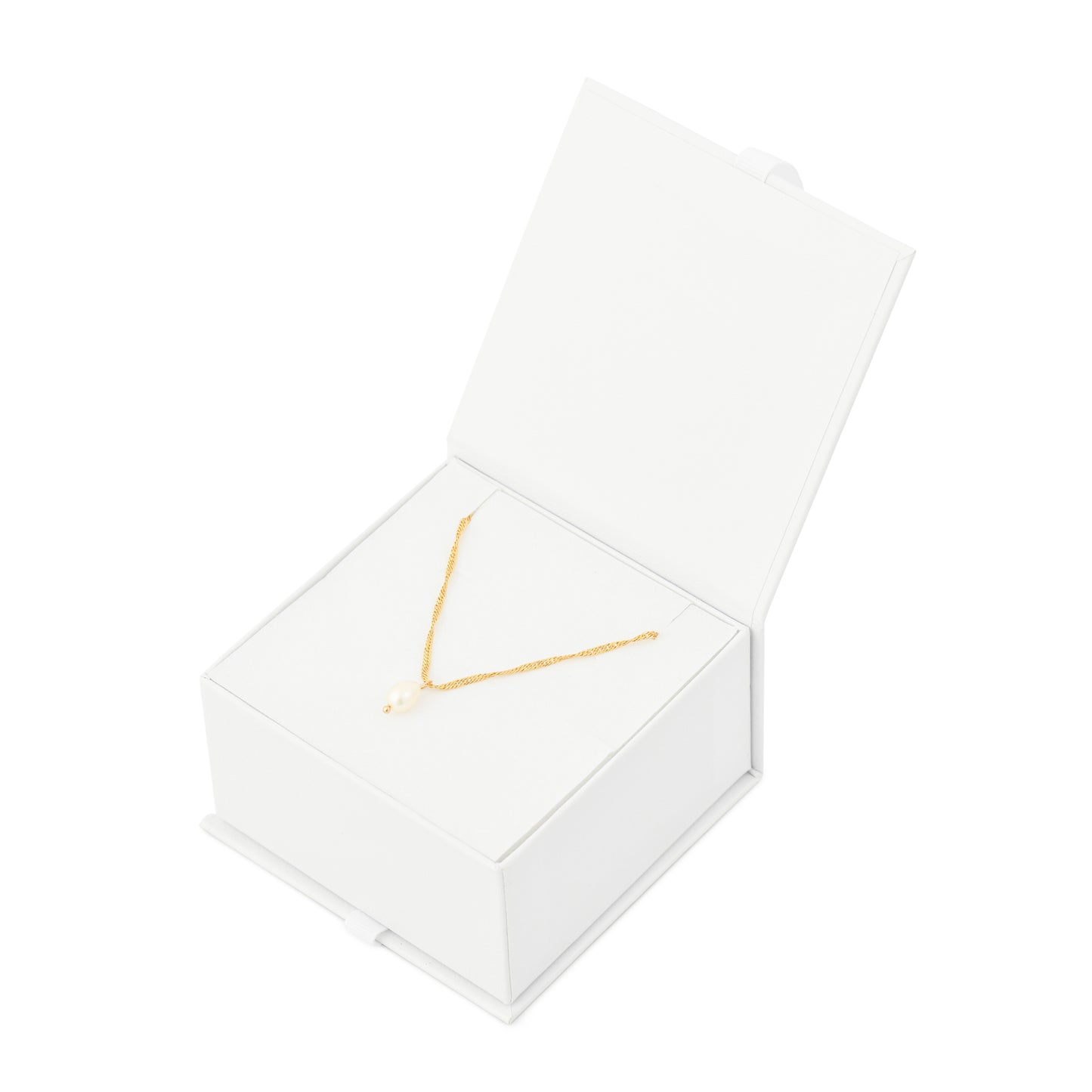 COLLAR CON COLGANTE PERLINA GOLD