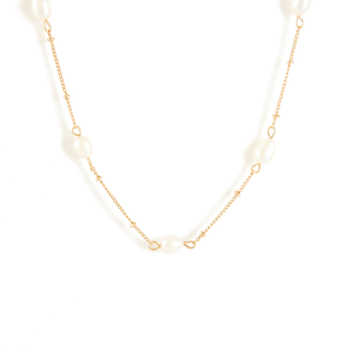COLLAR PERLINA GOLD
