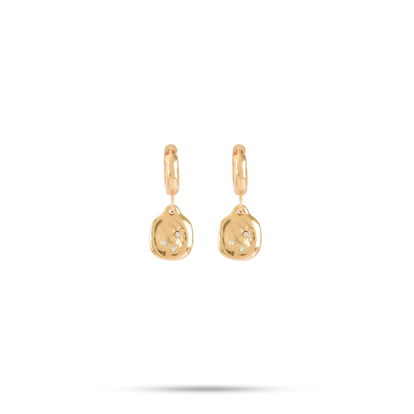 AROS CON COLGANTE CAIRO GOLD