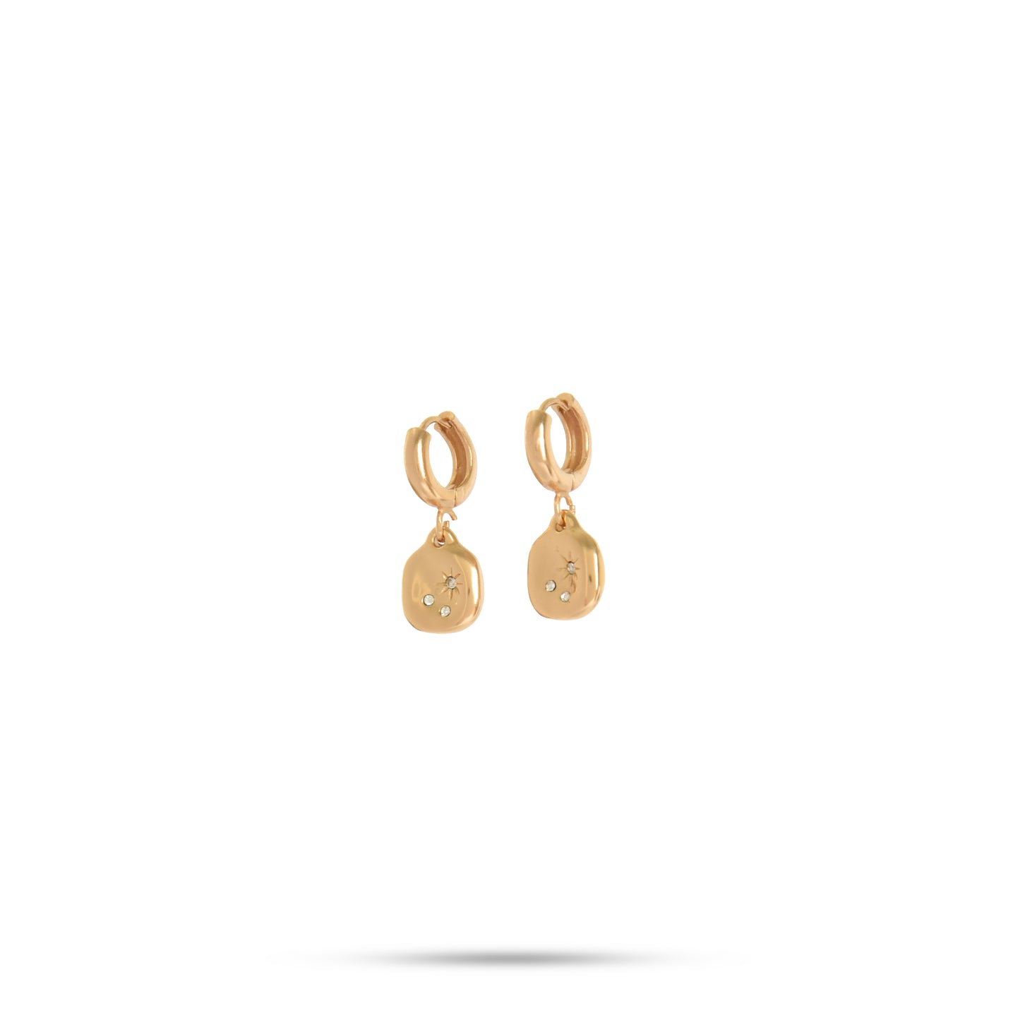 AROS CON COLGANTE CAIRO GOLD