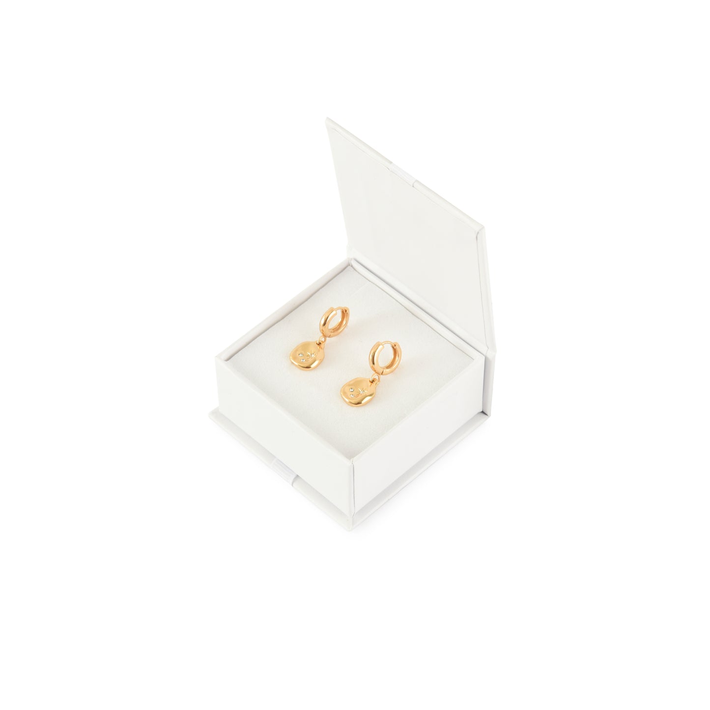 AROS CON COLGANTE CAIRO GOLD