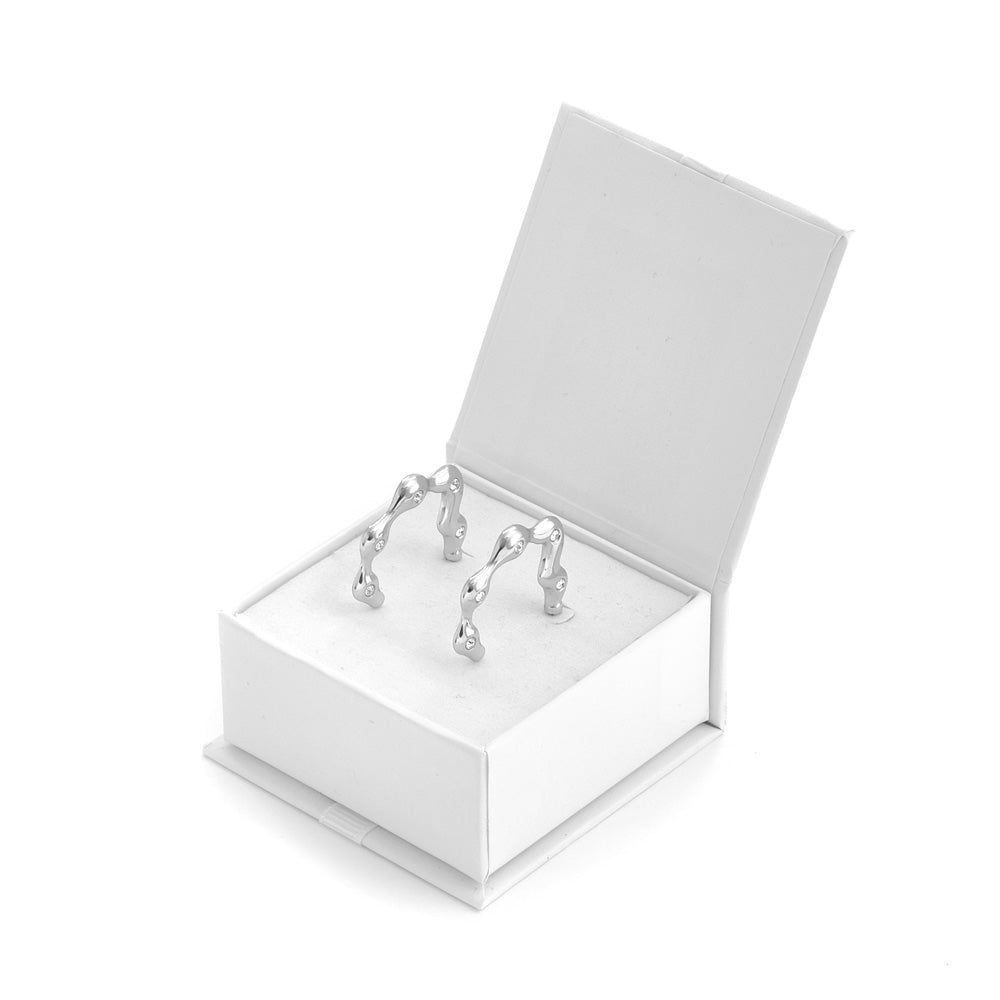 AROS ARGOLLAS INDIRA SILVER