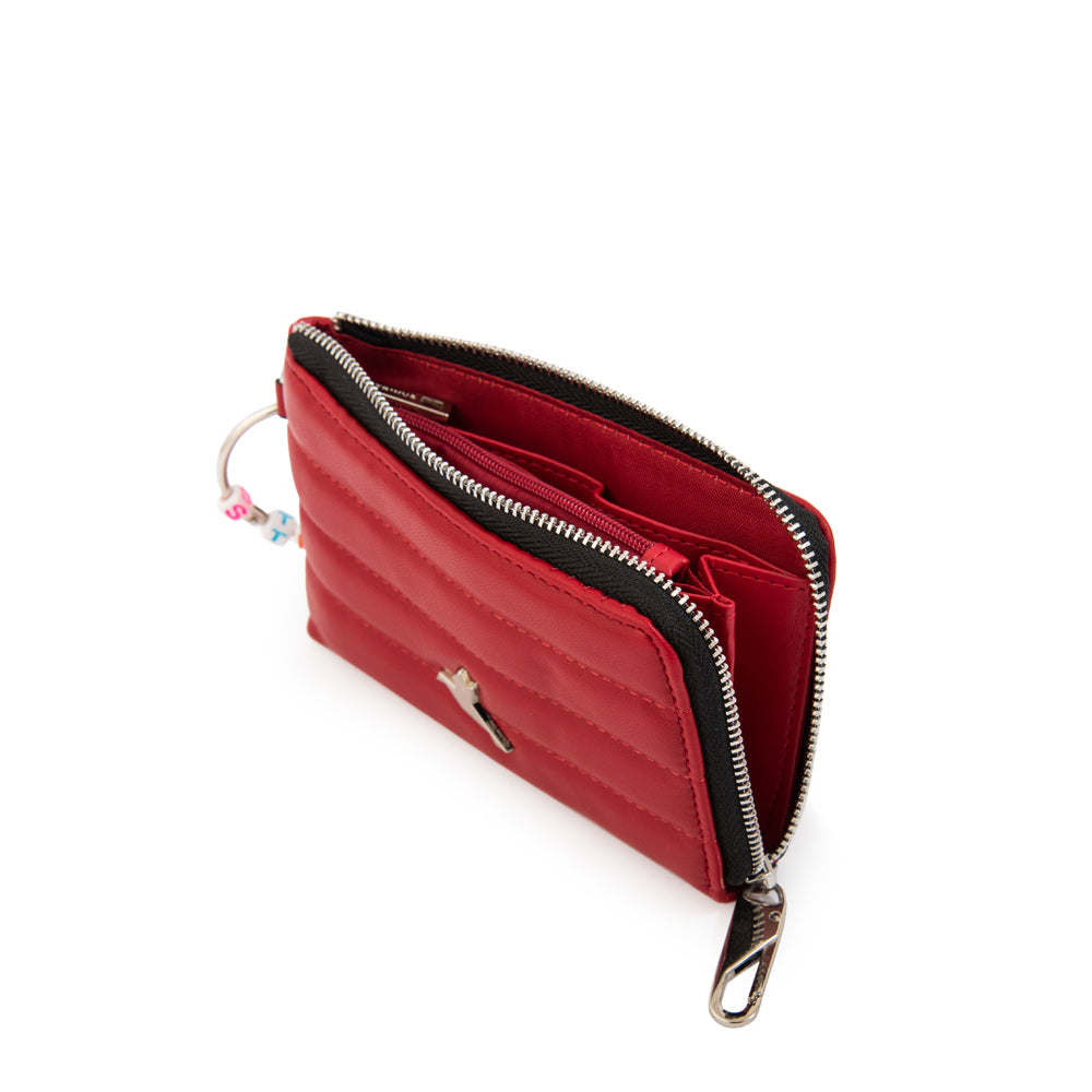 BILLETERA CHICA GALADRI ROJO