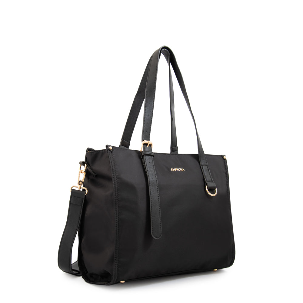 CARTERA PORTA NOTEBOOK 13" FIORELA NEGRO LISO