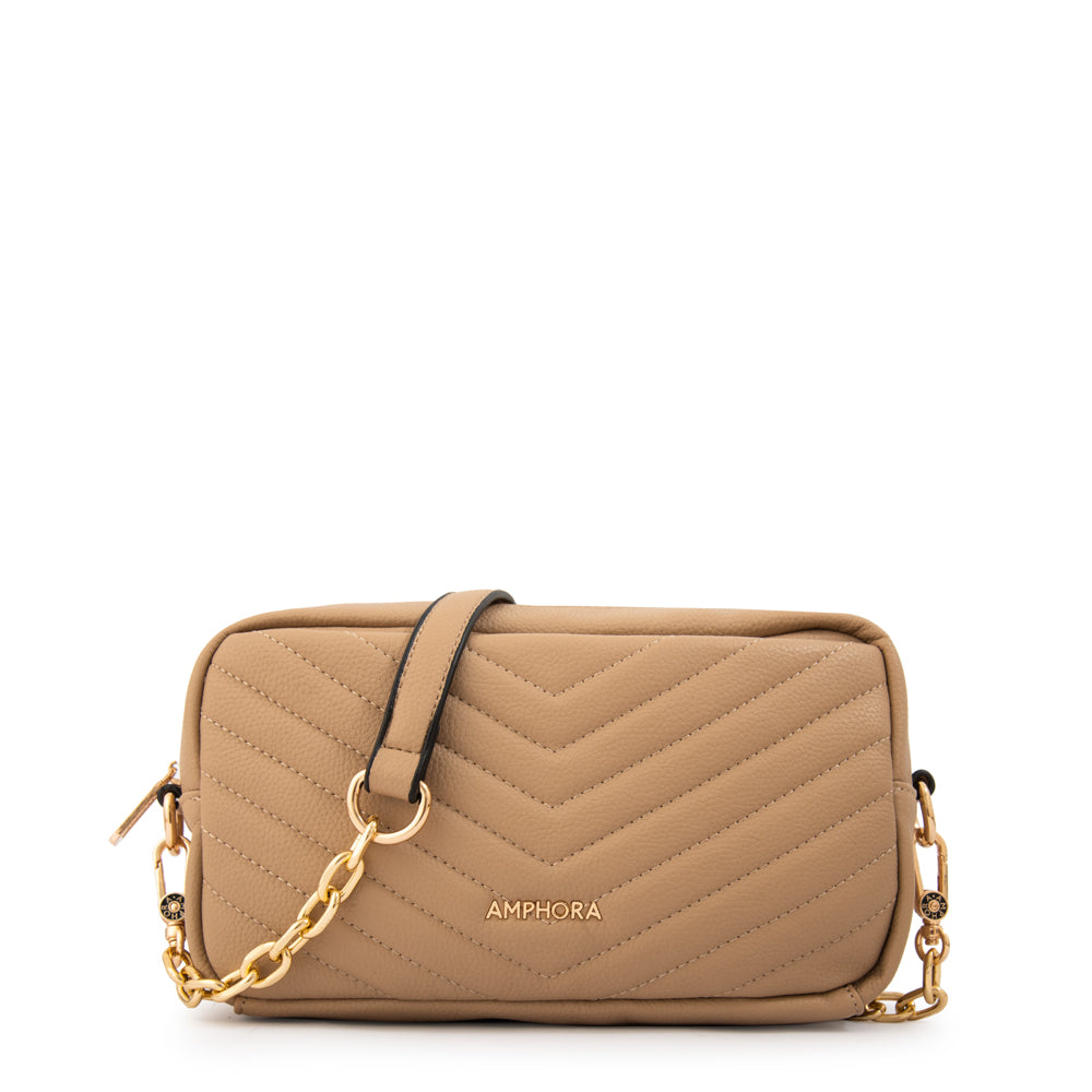 BANDOLERA FILOMENA BEIGE