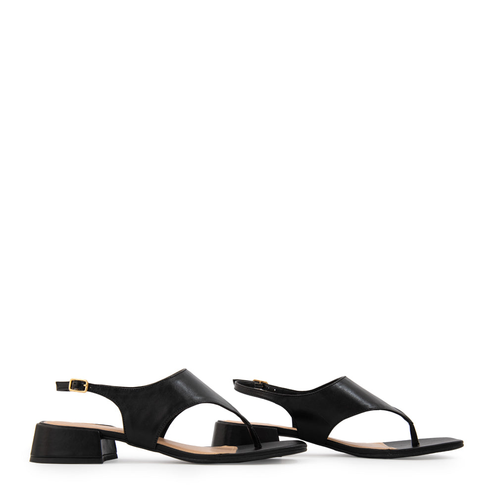 SANDALIA AMALFI NEGRO