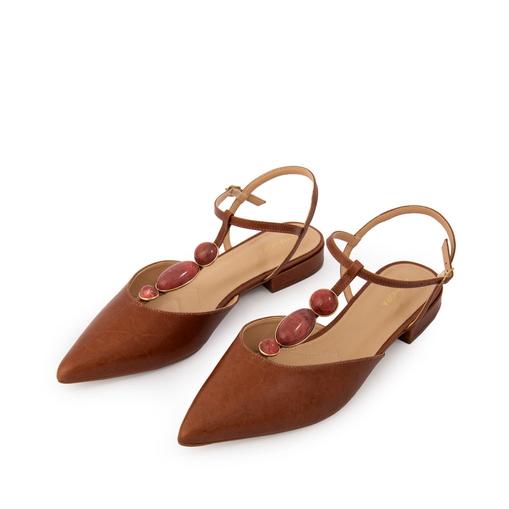 ZAPATO JADE MARRÓN