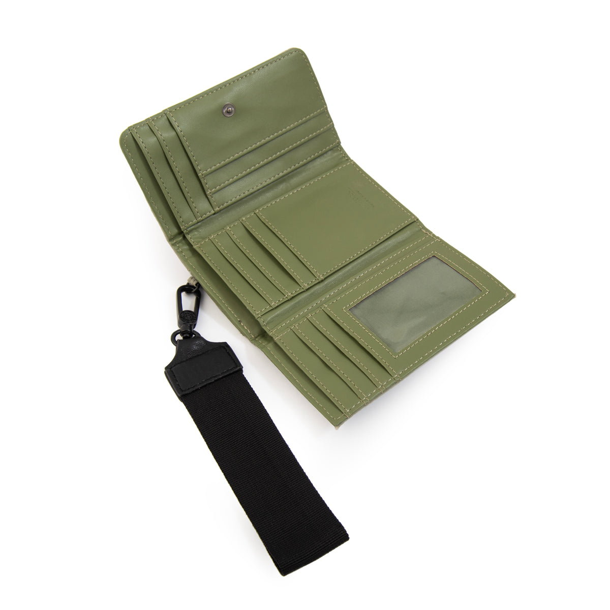 BILLETERA PASCALE VERDE OSCURO