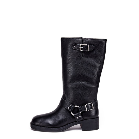 BOTA BIKER POLA NEGRO