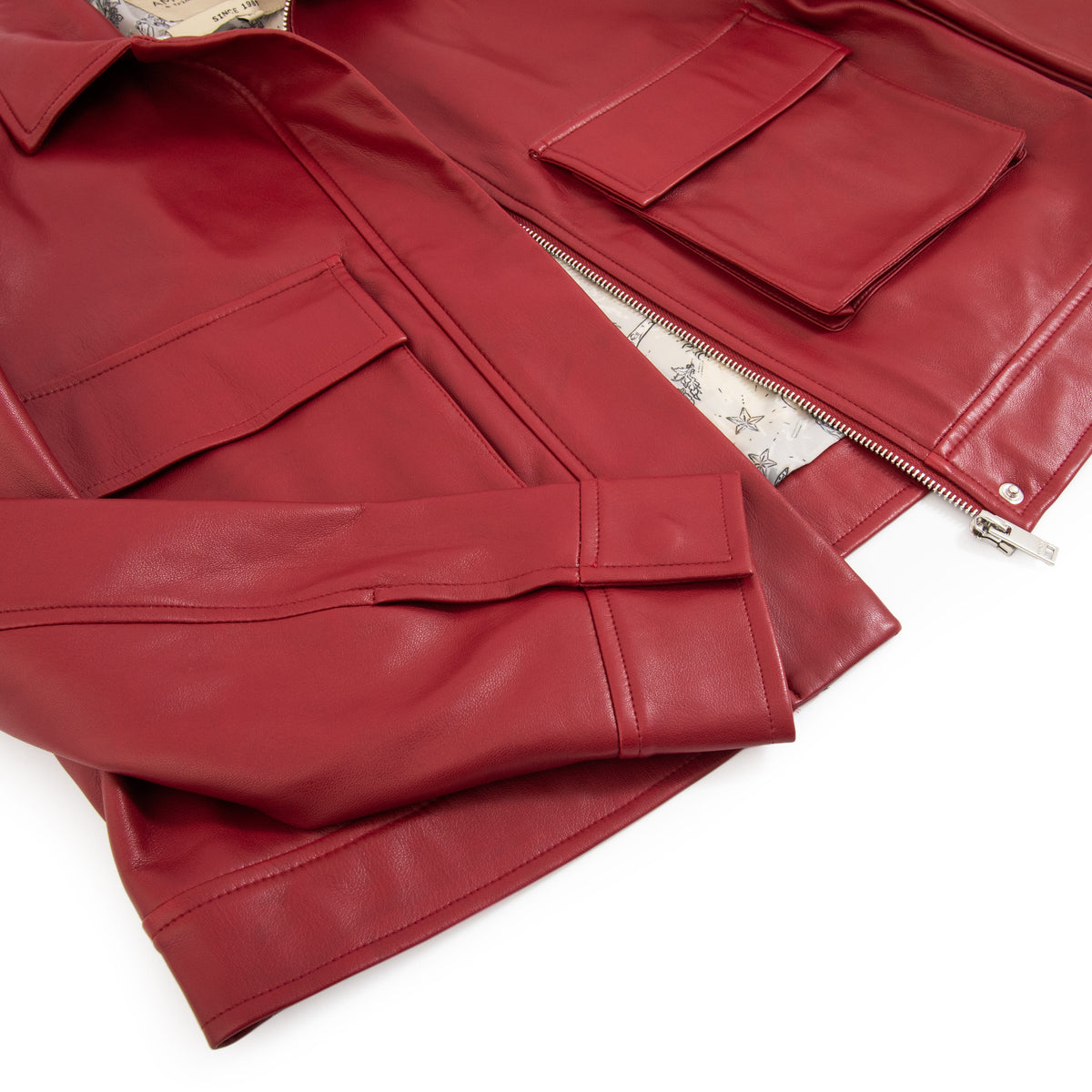 CAMPERA ZOE ROJO OSCURO