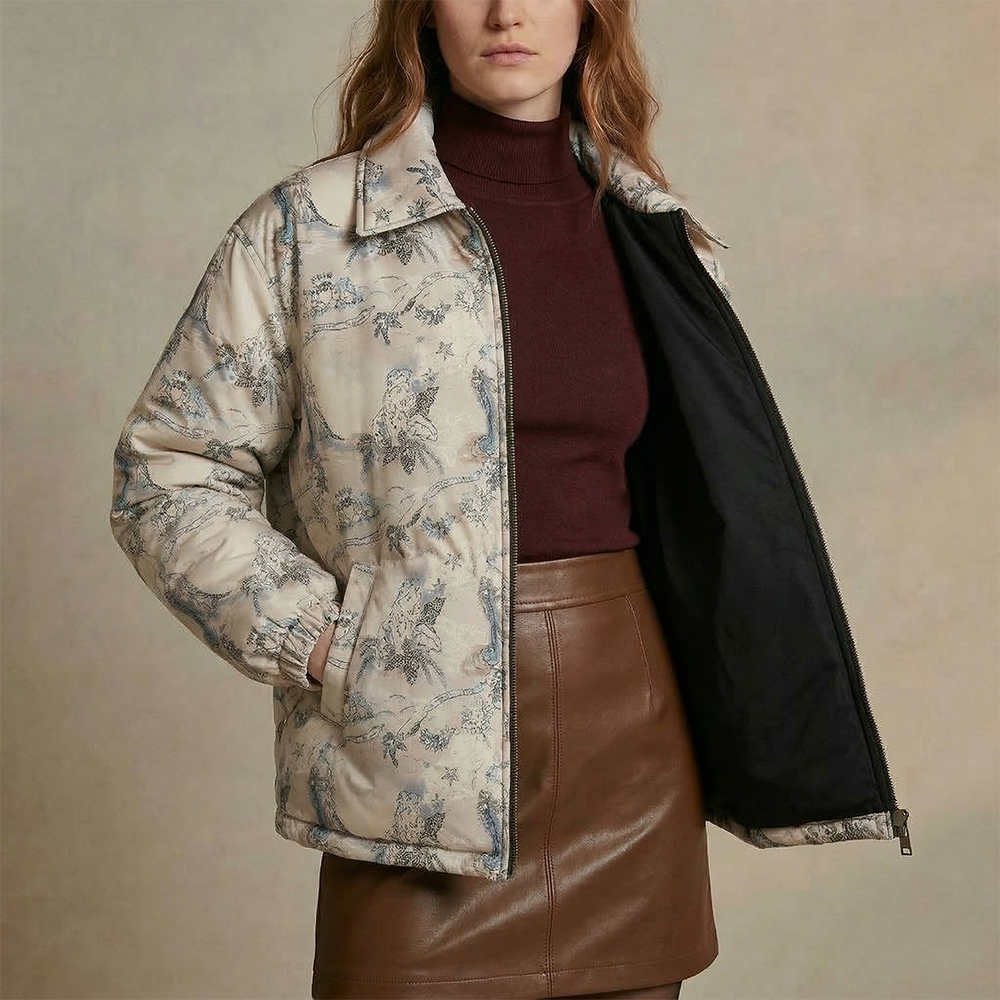 CHAQUETA REVERSIBLE VOYAGE NEGRO
