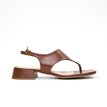 SANDALIA AMALFI MARRÓN