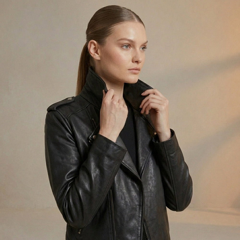 CAMPERA BIKER NANCY NEGRO