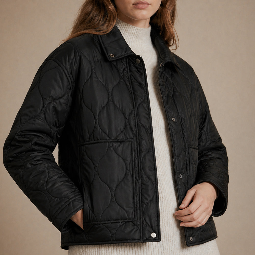 CHAQUETA ACOLCHADA BRUSELAS NEGRO