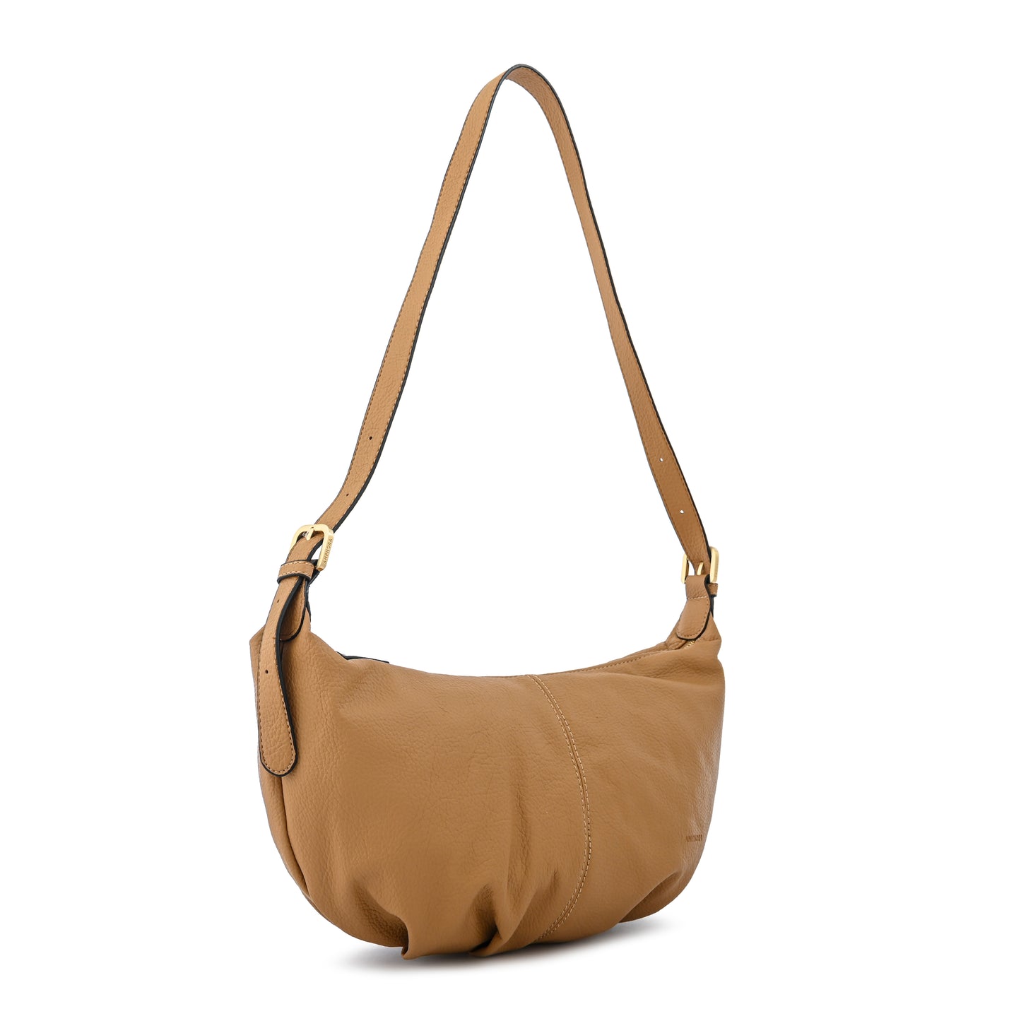 CARTERA CORTE OVAL BLANCHE CAMEL