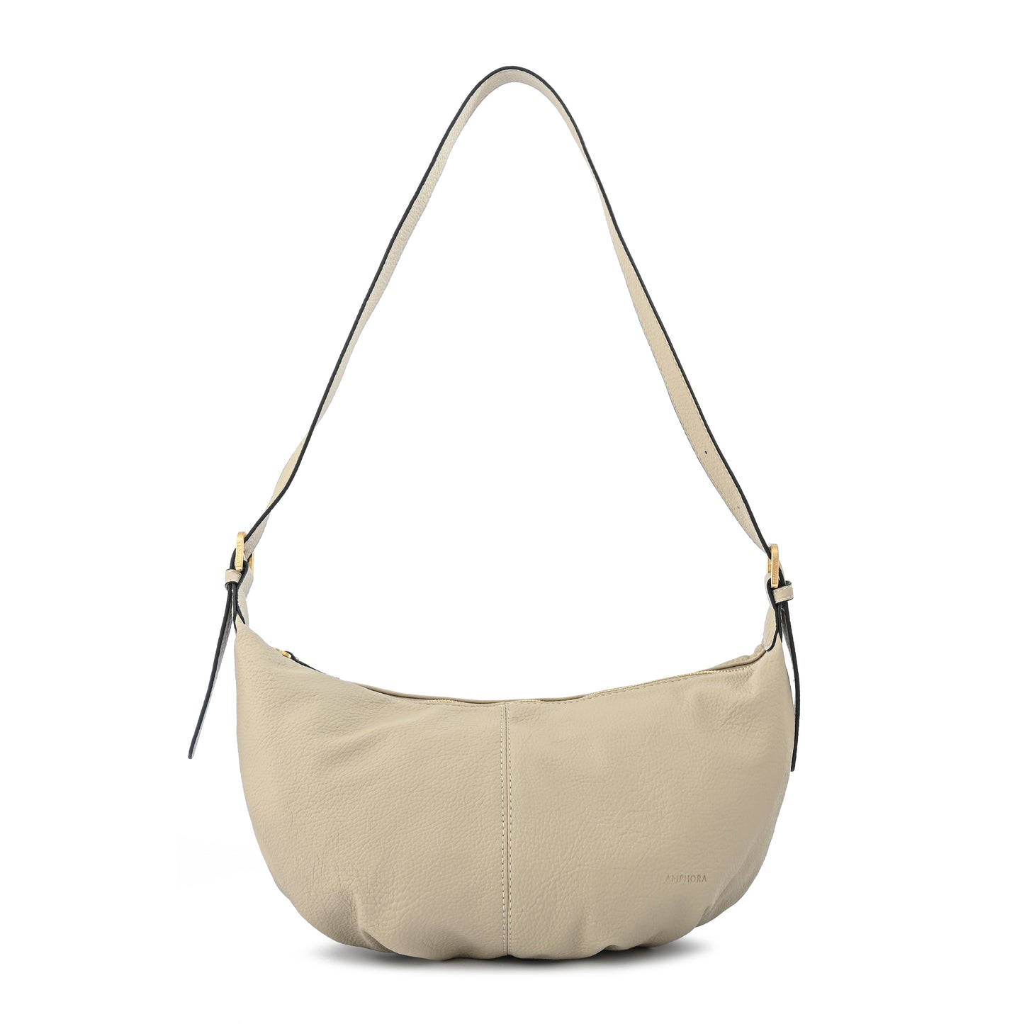 CARTERA CORTE OVAL BLANCHE BEIGE