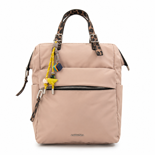 MOCHILA PORTA NOTEBOOK 14" LILY BEIGE