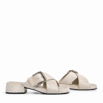 SANDALIA MULE MARIA BLANCO