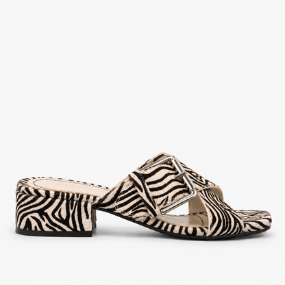 SANDALIA MULE MARIA PRINT