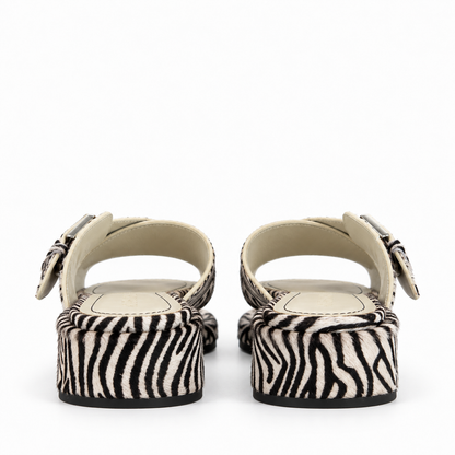 SANDALIA MULE MARIA PRINT