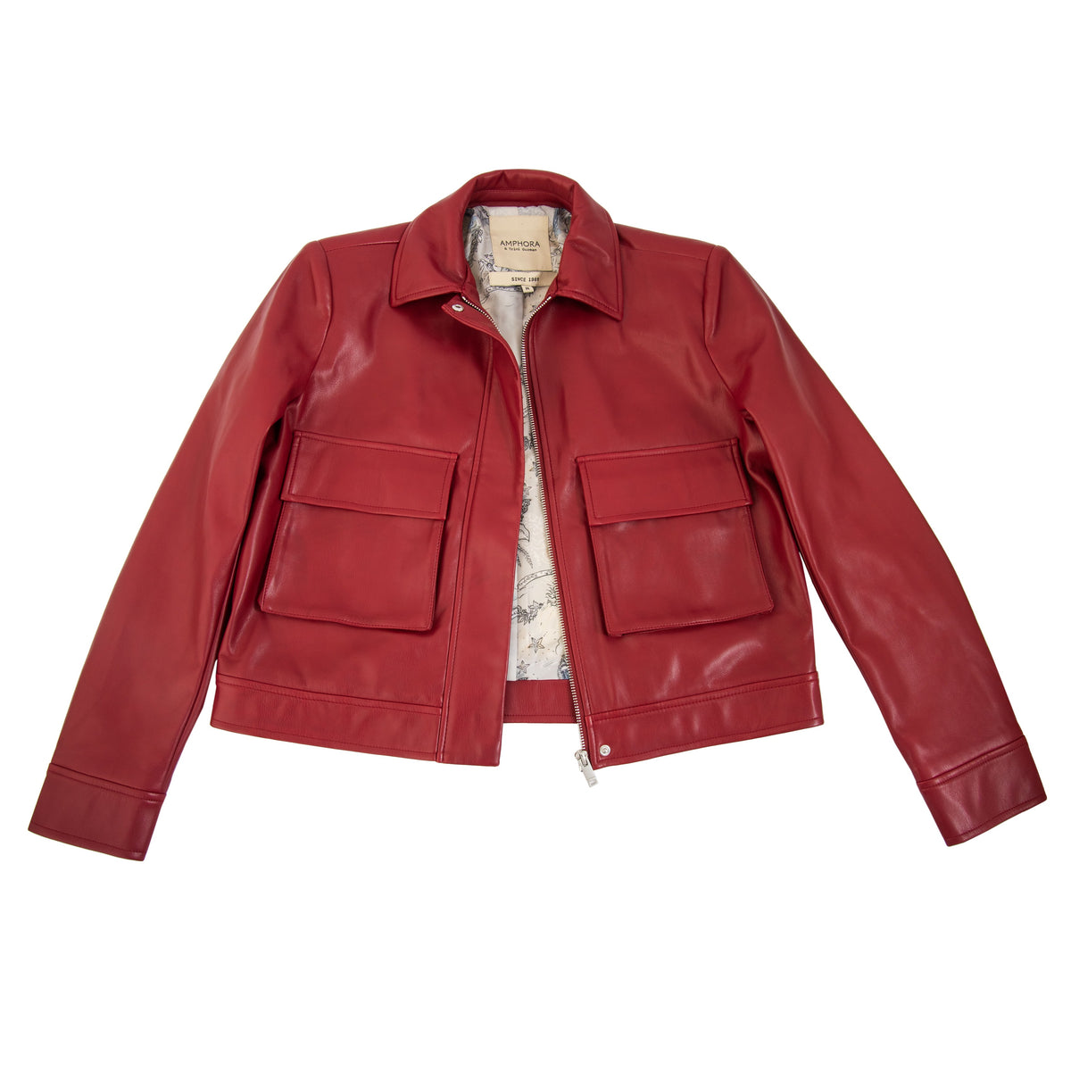 CAMPERA ZOE ROJO OSCURO