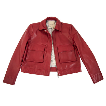 CAMPERA ZOE ROJO OSCURO