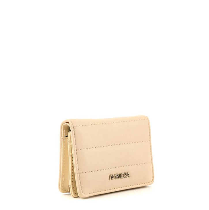 BILLETERA TARJETERO ANIMA BEIGE