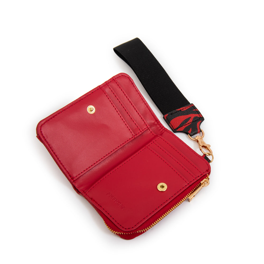 BILLETERA SIMPLE ANIRA ROJO