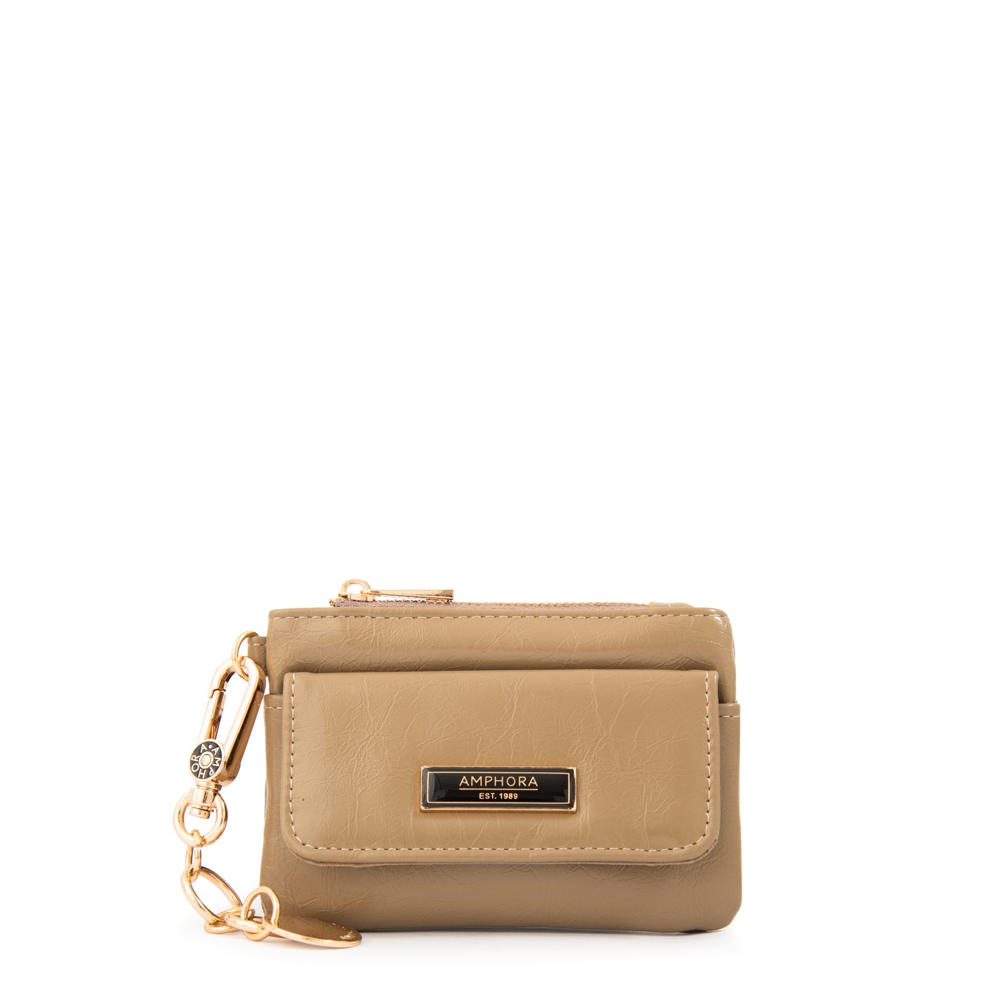 MONEDERO CON BOLSILLO FRONTAL ARLET VERDE