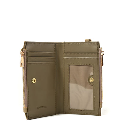 BILLETERA DOBLE ARLET VERDE