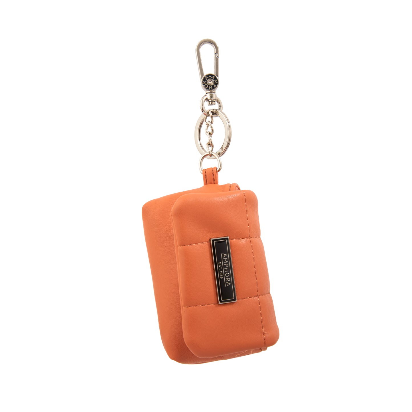 LLAVERO MONEDERO AURORA NARANJA