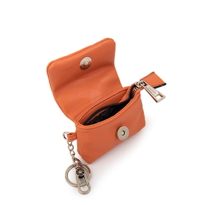 LLAVERO MONEDERO AURORA NARANJA