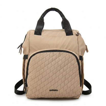MOCHILA MATERNAL BAMBINA BEIGE