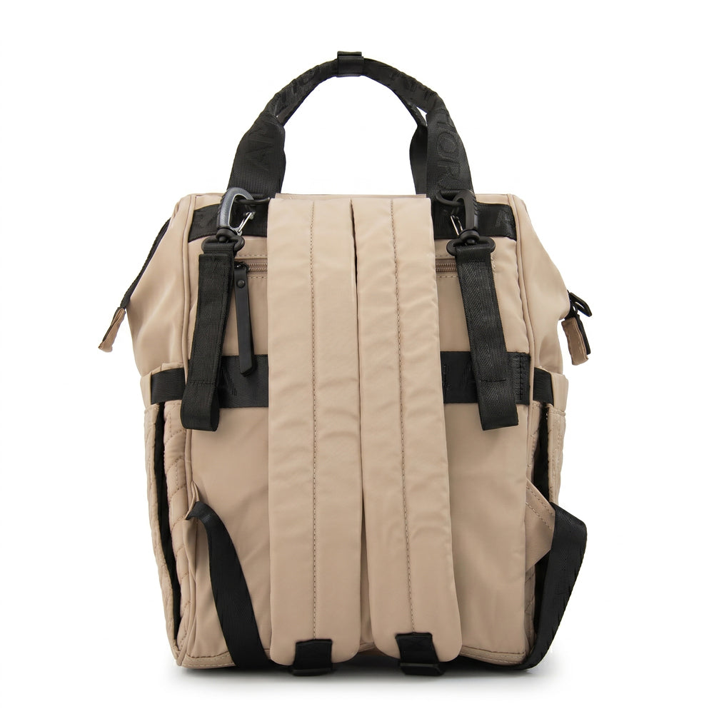 MOCHILA MATERNAL BAMBINA BEIGE
