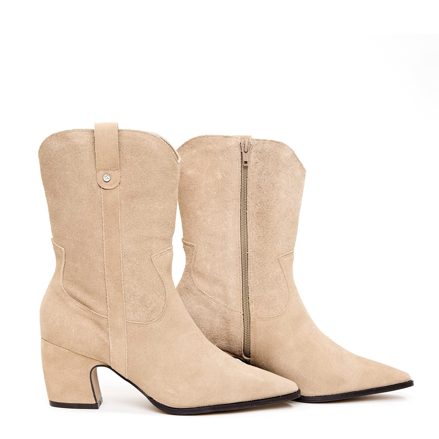 BOTA CAÑA MEDIA AZALEA BEIGE