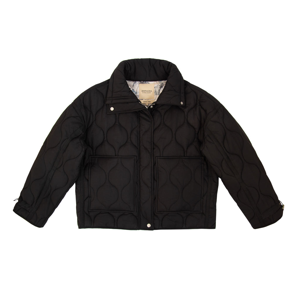 CHAQUETA ACOLCHADA BRUSELAS NEGRO