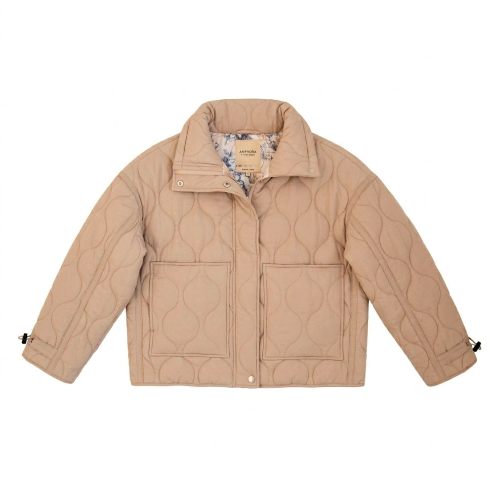 CHAQUETA ACOLCHADA BRUSELAS BEIGE